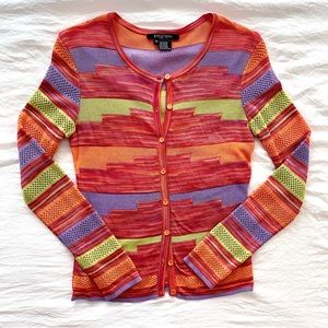 y2k colorful sweater